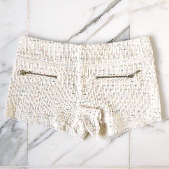 ZARA Tweed Shorts - Picture 1 of 2